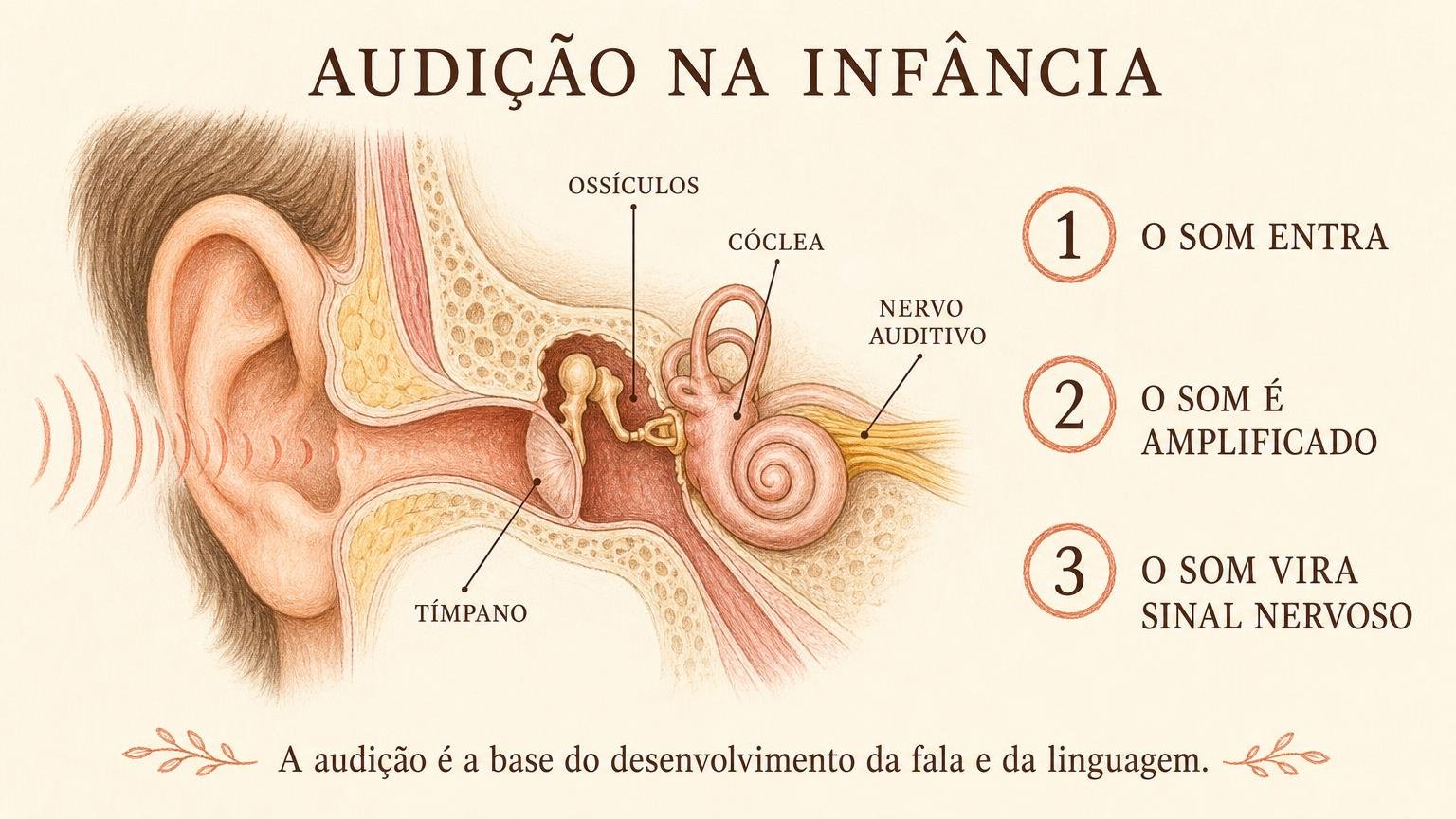 Criança com audição suspeita: sinais por faixa etária e quando testar